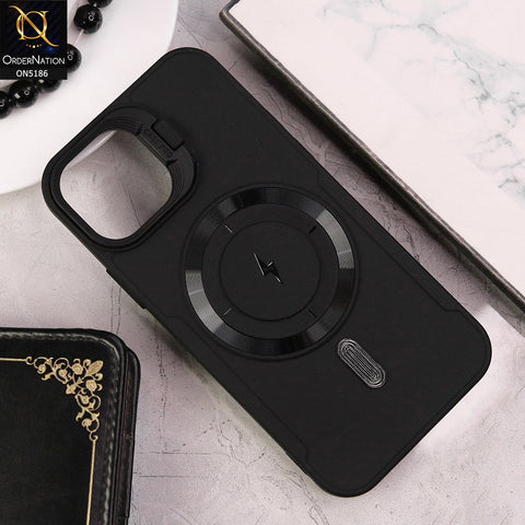 iPhone 11 Cover - Black - New Original MagSafe Magnetic Camera Kickstand Case