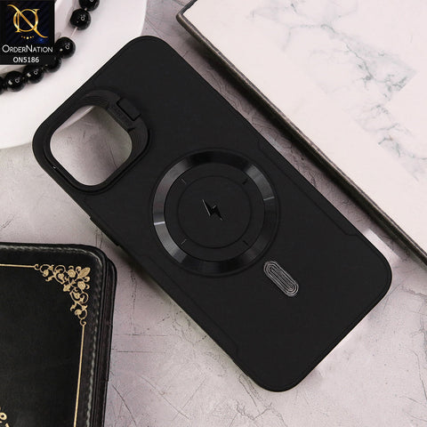 IPhone 11 Pro Max Cover - Black - New Original MagSafe Magnetic Camera Kickstand Case
