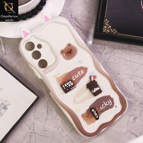 Samsung Galaxy A05s Cover - Design 5 - Cute 3D Cartoon Soft Silicon Helix Soft Borders Camera Protection Case