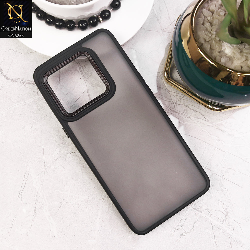 OnePlus Ace Pro Cover - Black - New Color Translucent Matte Shockproof Soft Borders Case