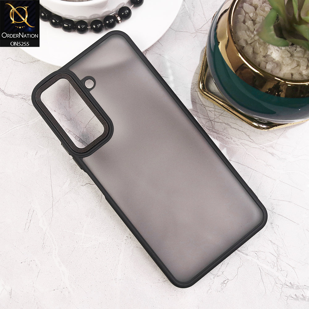 Xiaomi Redmi 13C Cover - Black - New Color Translucent Matte Shockproof Soft Borders Case