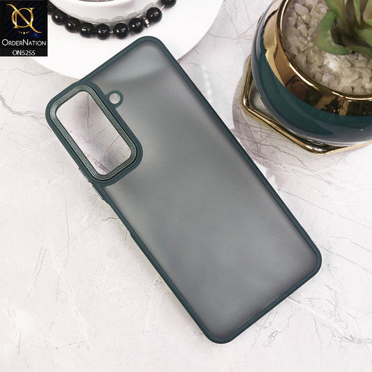 Xiaomi Poco C65 Cover - Green - New Color Translucent Matte Shockproof Soft Borders Case