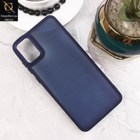 Samsung Galaxy A05 Cover - Blue - New Color Translucent Matte Shockproof Soft Borders Case