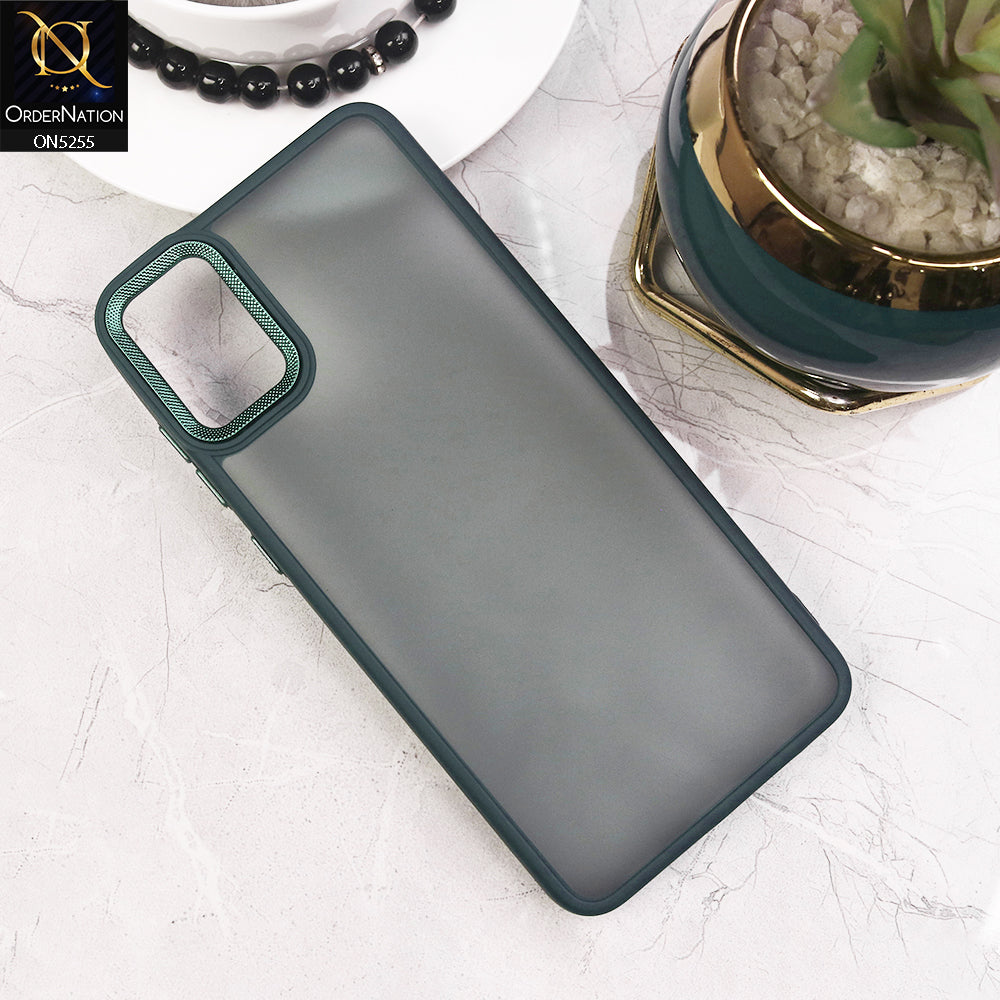 Samsung Galaxy A05 Cover - Green - New Color Translucent Matte Shockproof Soft Borders Case