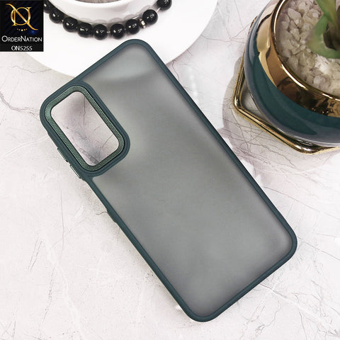 Samsung Galaxy A14 Cover - Green - New Color Translucent Matte Shockproof Soft Borders Case