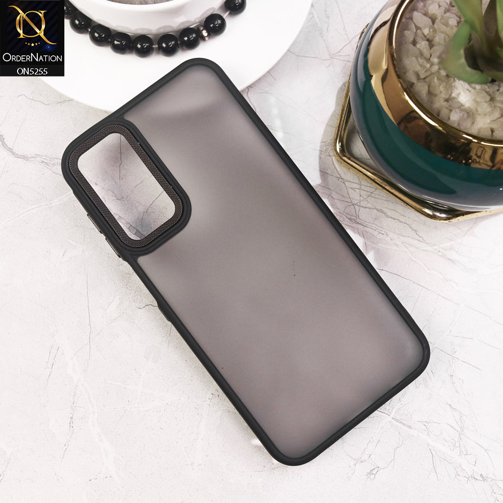 Samsung Galaxy A15 4G Cover - Black - New Color Translucent Matte Shockproof Soft Borders Case