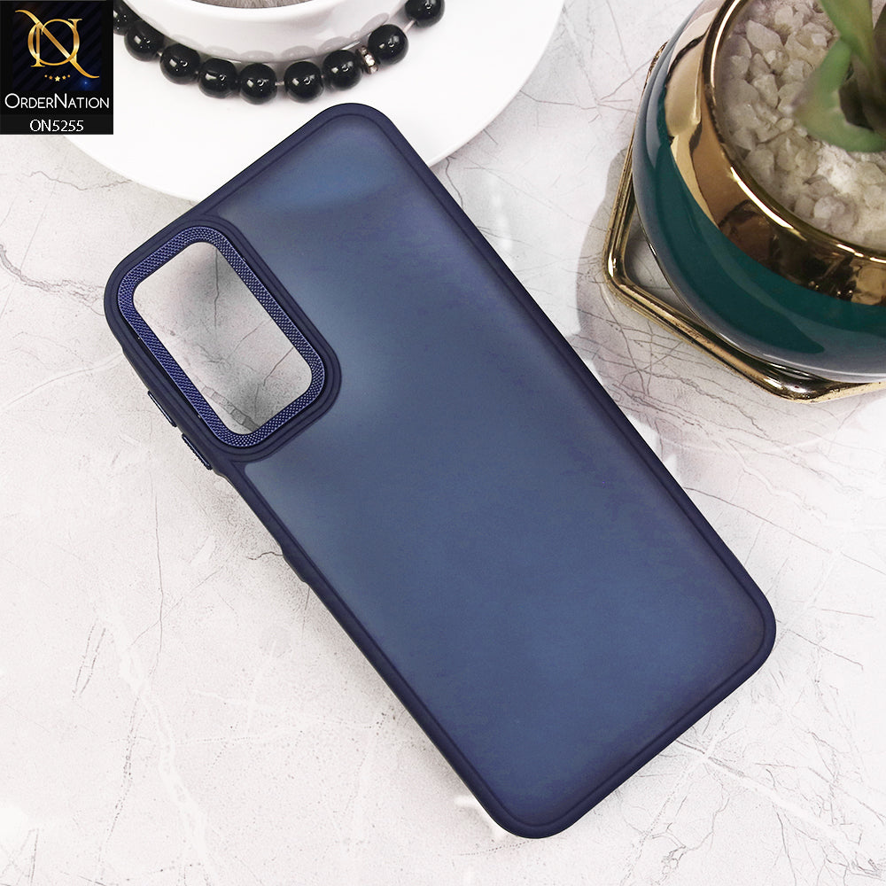 Samsung Galaxy A15 5G Cover - Blue - New Color Translucent Matte Shockproof Soft Borders Case