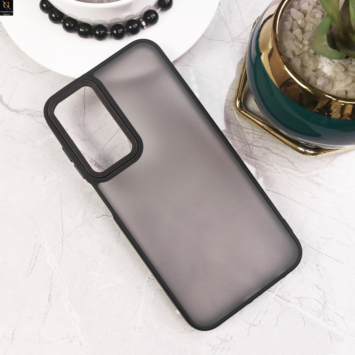 Samsung Galaxy A55 Cover - Black - New Color Translucent Matte Shockproof Soft Borders Case
