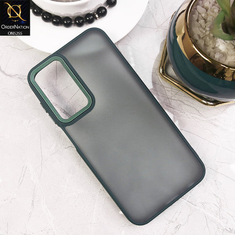 Samsung Galaxy A55 Cover - Green - New Color Translucent Matte Shockproof Soft Borders Case