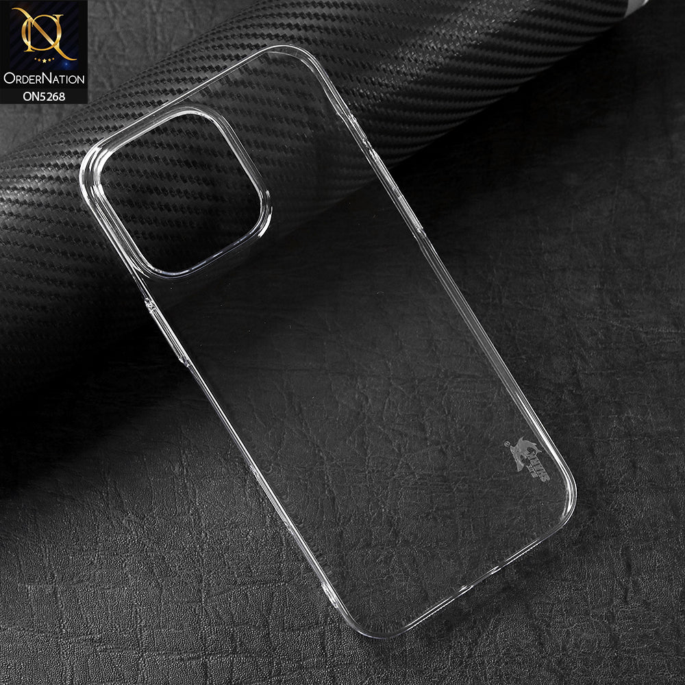 iPhone 16 Pro Max Cover - Transparent - Hard Shell - case with Camera Bumper Protection