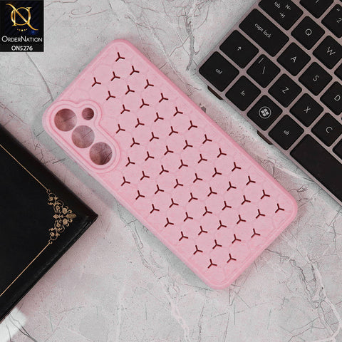 Samsung Galaxy A16 5G Cover - Pink - Honeycomb Radiating Soft Case With Camera Protection