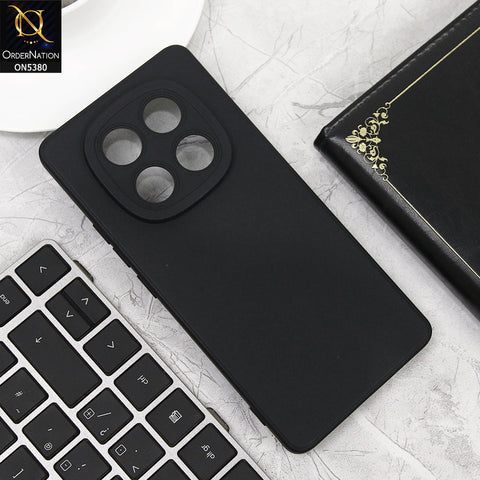 Xiaomi Redmi Note 14 Pro 4G Cover - Black - Soft Silicone With Camera Protection Case