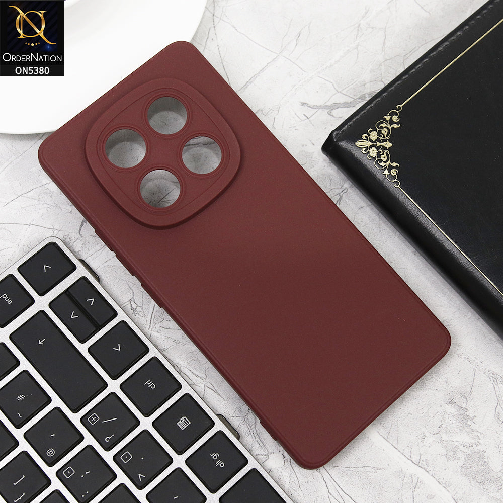 Xiaomi Redmi Note 14 Pro 4G Cover - Red - Soft Silicone With Camera Protection Case