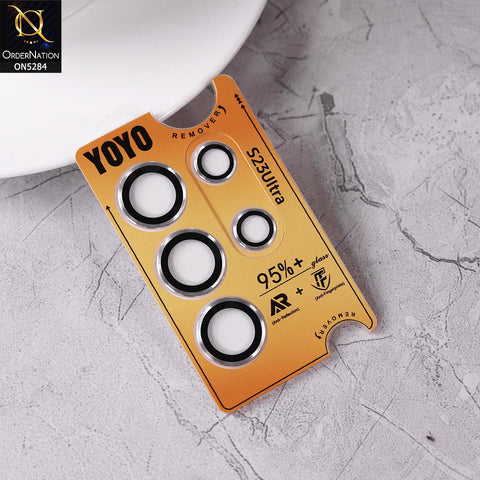 Samsung Galaxy S23 Ultra Camera Protector - Silver -  YoYo New Eagle Eye Lens Proector 3D Multi Film
