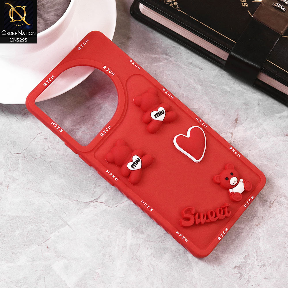Tecno Camon 30 Cover - Red - Sweet Rich 3D Cartoon Silicone Case Success
Cover - Red - Sweet Rich 3D Cartoon Silicone Case Success