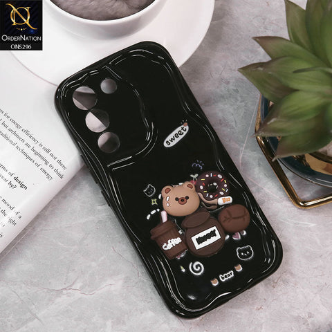 Vivo Y200 5G Cover - Design 3 - Cute 3D Cartoon Soft Silicon Helix Soft Borders Camera Protection Case