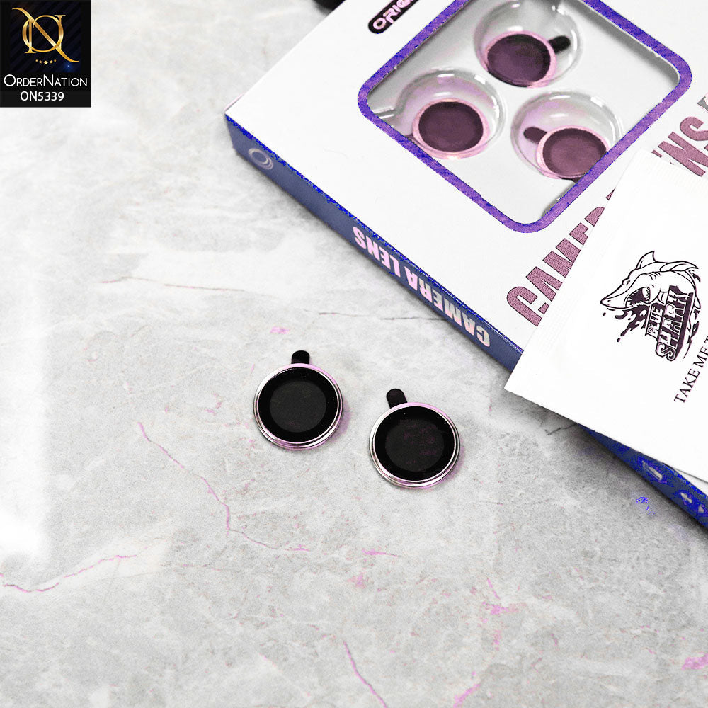 Iphone 13 Mini Camera Protector - Pink - Blue Shark 3D AntI Scratch ProtectIve camera Protector