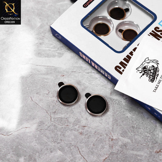 Iphone 14 Camera Protector - Golden - Blue Shark 3D AntI Scratch ProtectIve camera Protector