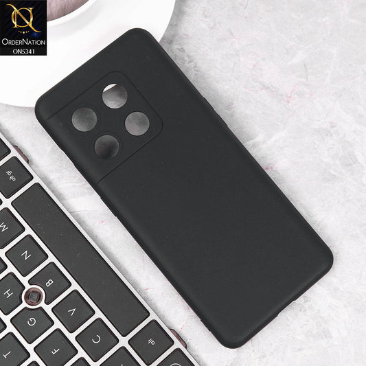 OnePlus 10 Pro Cover - Black - Youksh Soft Silicon Case