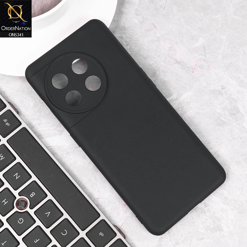 OnePlus 11 Cover - Black - Youksh Soft Silicon Case