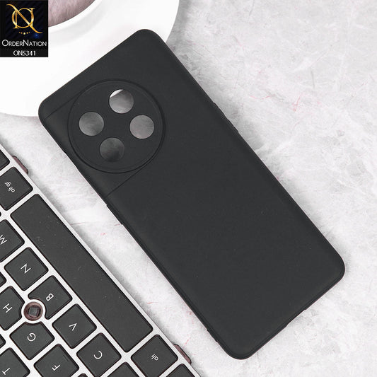 OnePlus 11 Cover - Black - Youksh Soft Silicon Case