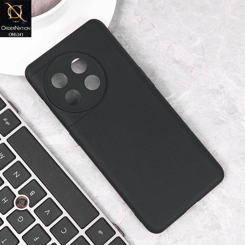 OnePlus 11 Cover - Black - Youksh Soft Silicon Case