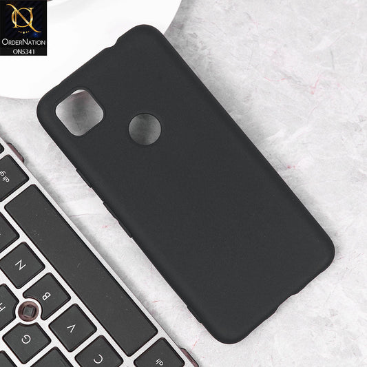 Google Pixel 4a 4G Cover - Black - Youksh Soft Silicon Case