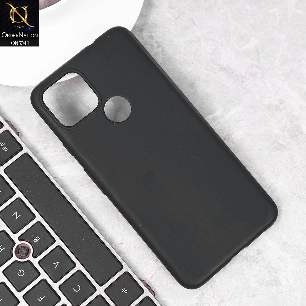 Google Pixel 5 XL Cover - Black - Youksh Soft Silicon Case