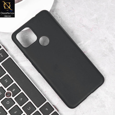 Google Pixel 5 XL Cover - Black - Youksh Soft Silicon Case