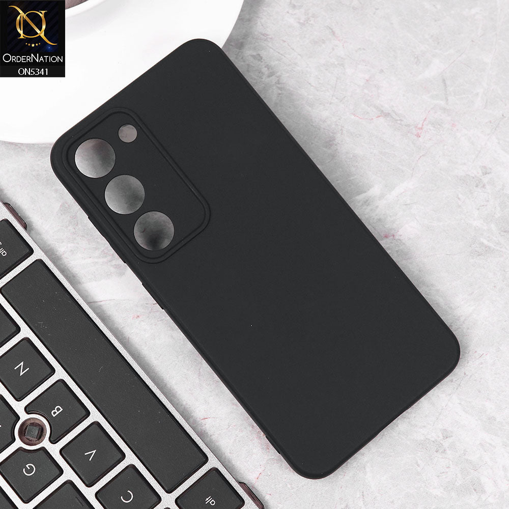 Samsung Galaxy S23 5G Cover - Black - Youksh Soft Silicon Case