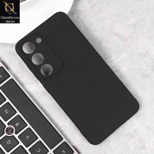 Samsung Galaxy S23 5G Cover - Black - Youksh Soft Silicon Case