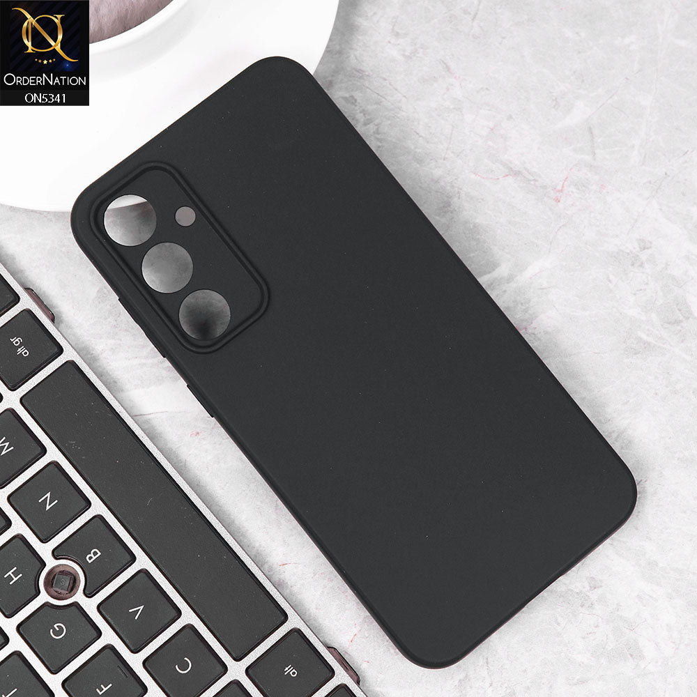 Samsung Galaxy S23 FE Cover - Black - Youksh Soft Silicon Case