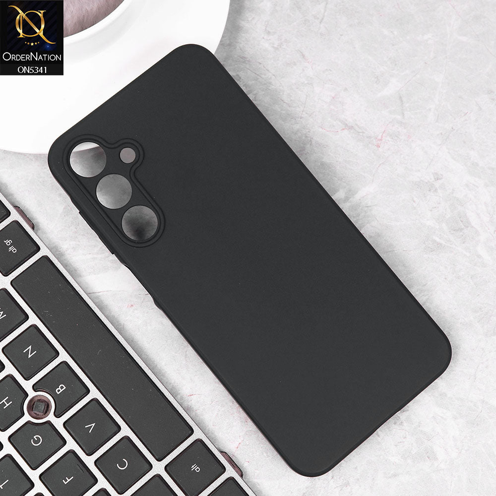 Samsung Galaxy S24 FE Cover - Black - Youksh Soft Silicon Case