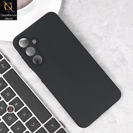 Samsung Galaxy S24 FE Cover - Black - Youksh Soft Silicon Case