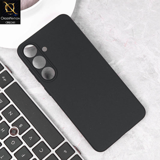 Samsung Galaxy S25 Plus Cover - Black - Youksh Soft Silicon Case