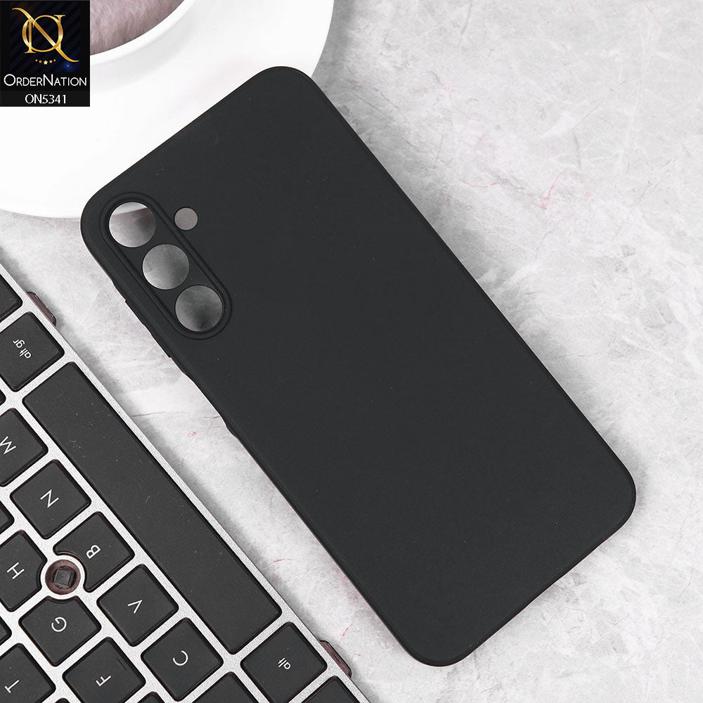Samsung Galaxy A15 5G Cover - Black - Youksh Soft Silicon Case