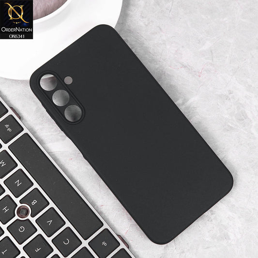 Samsung Galaxy A15 5G Cover - Black - Youksh Soft Silicon Case