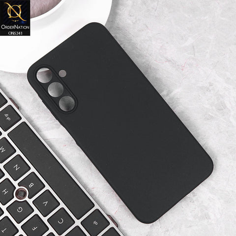 Samsung Galaxy A15 5G Cover - Black - Youksh Soft Silicon Case