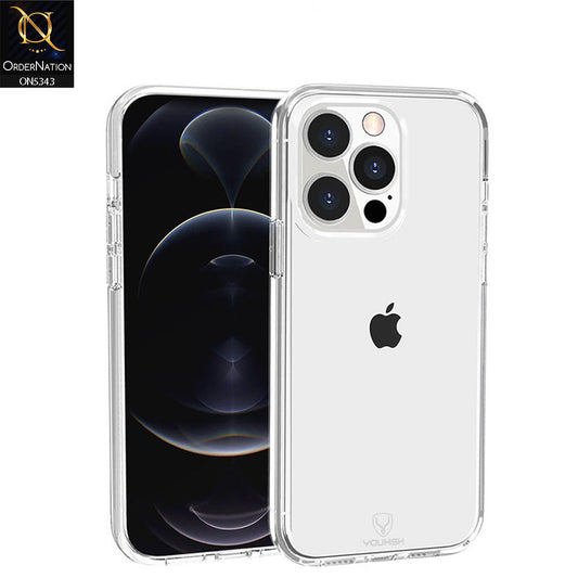 iPhone 13 Pro Max Cover - Transparent - Youksh Clear Soft TPU Case