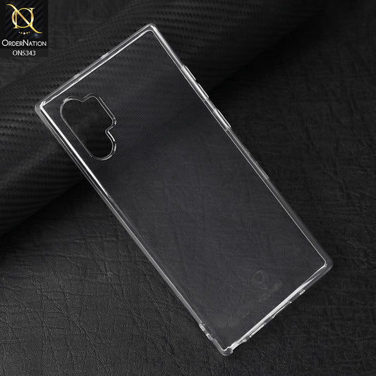 Samsung Galaxy Note 10 Plus Cover - Transparent - Youksh Clear Soft TPU Case