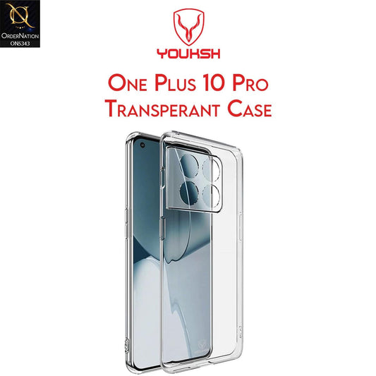 OnePlus 10 Pro Cover - Transparent - Youksh Clear Soft TPU Case