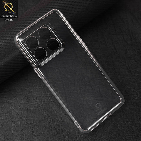 OnePlus Ace Pro Cover - Transparent - Youksh Clear Soft TPU Case