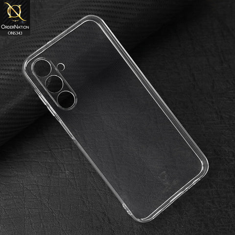 Samsung Galaxy A55 Cover - Transparent - Youksh Clear Soft TPU Case