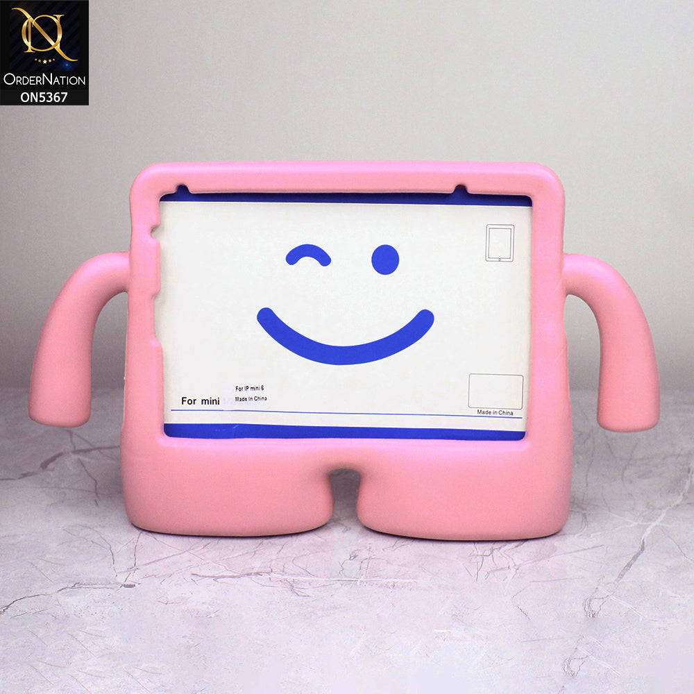 iPad Mini (7th gen) 8.3-inch (2024) Cover - Pink - Protective for Children's TABLET Special Anti-Aid Rubber Case Stand
