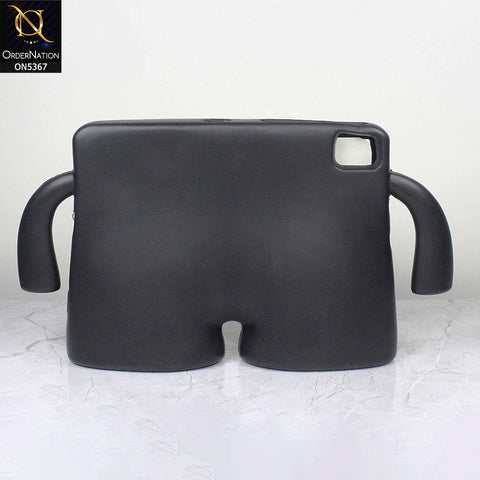 Redmi Pad 10.6 Cover - Black - Protective for Children's TABLET Special Anti-Aid Rubber Case Stand