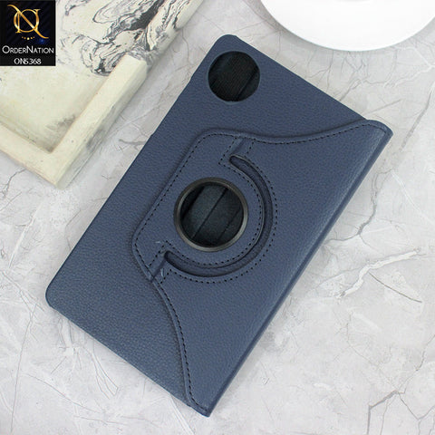 Xiaomi Redmi Pad SE 8.7 Cover - Blue - 360 Rotating Pu Leather Flip Smart Protective Cover Casing