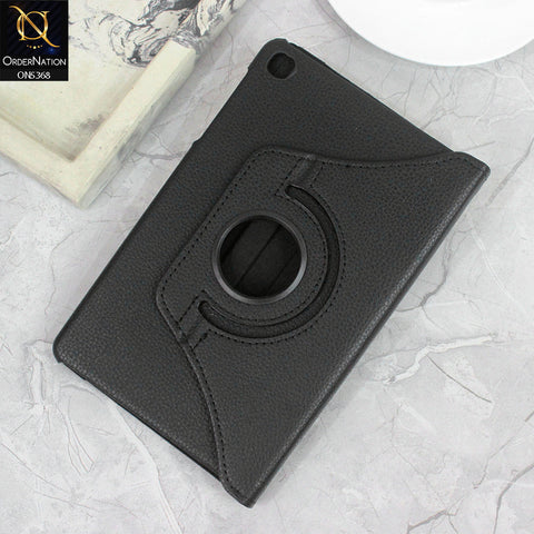 Samsung Galaxy Tab A 8.4 / T307 (2020) Cover - Black - 360 Rotating Pu Leather Flip Smart Protective Cover Casing
