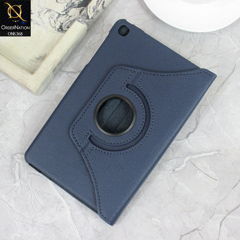 Samsung Galaxy Tab A 8.4 / T307 (2020) Cover - Blue - 360 Rotating Pu Leather Flip Smart Protective Cover Casing