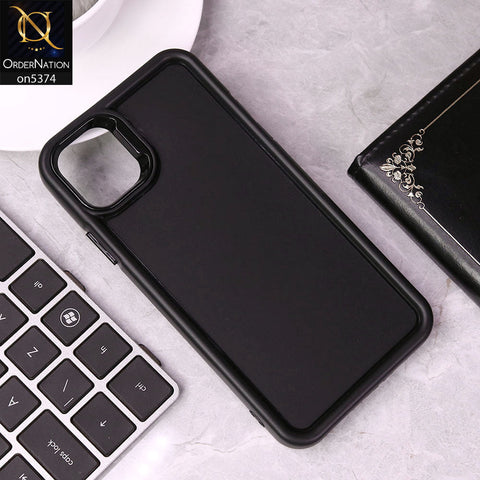 Oppo A16K Cover - Black - Four Sided Airbag Bumper Shockproof Soft Case