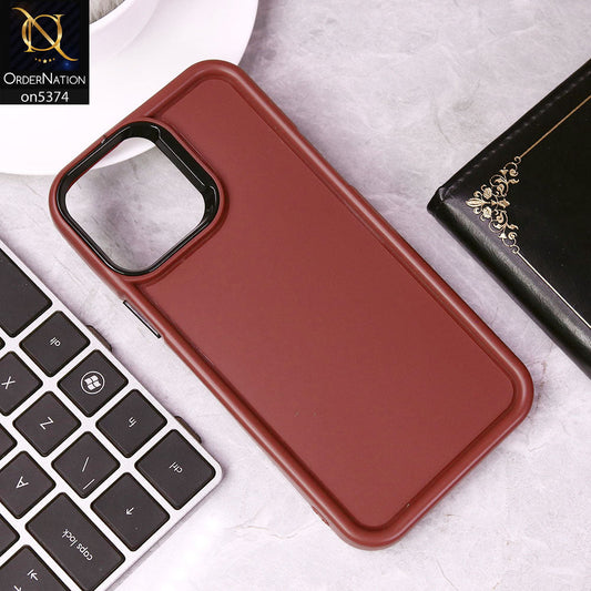 iPhone 12 Pro Max Cover - Red - Four Sided Airbag Bumper Shockproof Soft Case